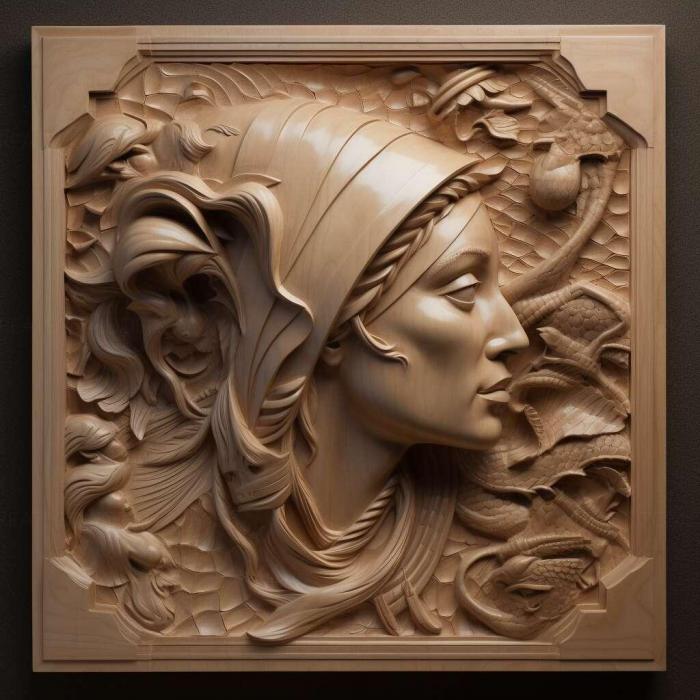 نموذج ثلاثي الأبعاد لآلة CNC 3D Art 